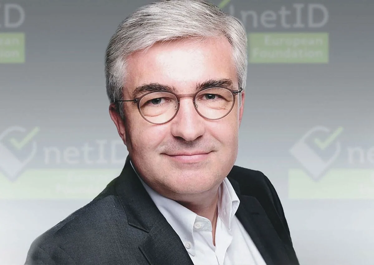 Sven Bornemann ist Vorstandschef der European netID Foundation (EnID), die den SSO-Dienst netID anbietet. Sven Bornemann, CEO der European netID Foundation (EnID), ist im Gespräch mit Alex Wunschel.