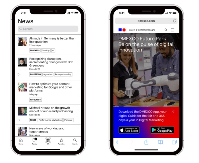 DMEXCO_App_Content+mehr DMEXCO_App_Content+mehr