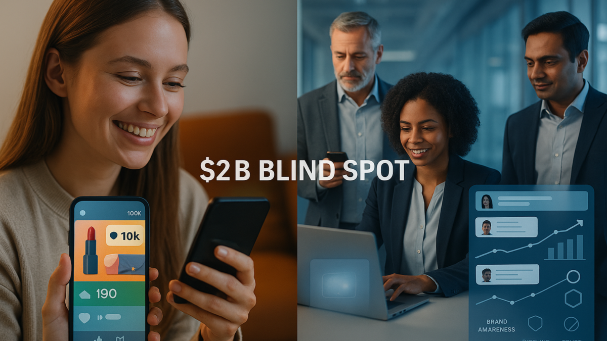 Entrepreneurs influence a customer with B2B marketing