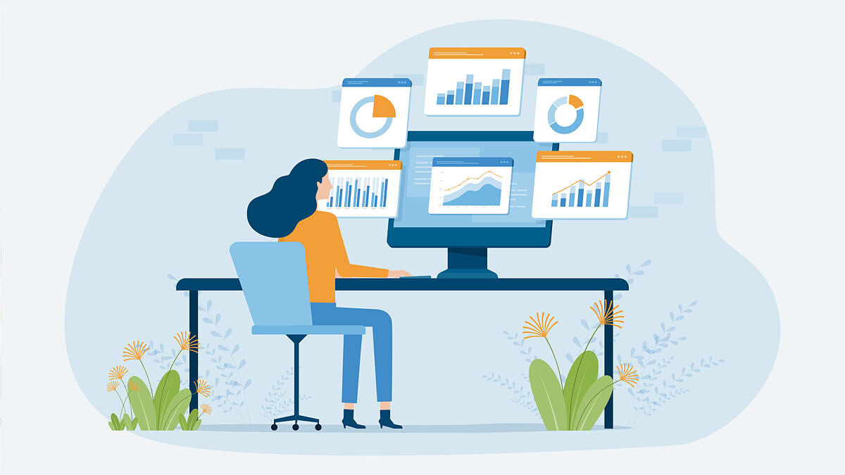 Hightech vor einem Leuchtturm