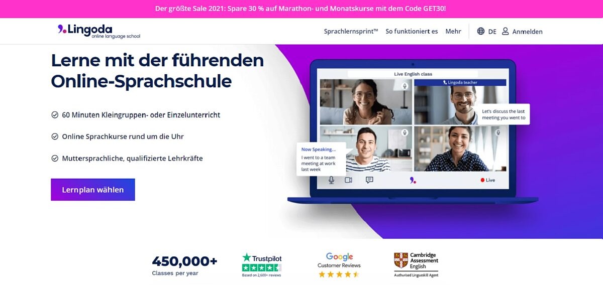 Lingoda – Sprachen lernen 