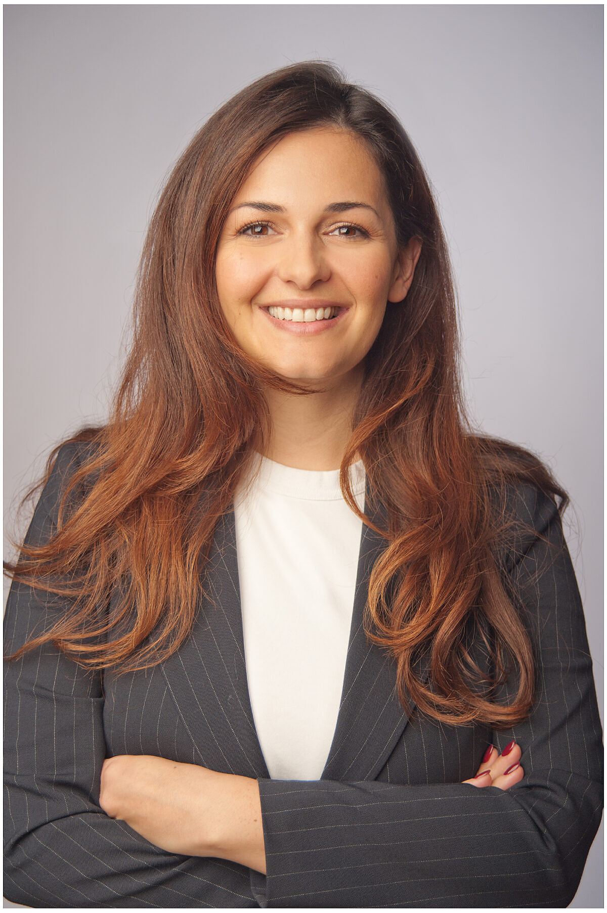 Portrait von Vesselina Markova-Kauffmann von Pinterest über neue Discoverability 