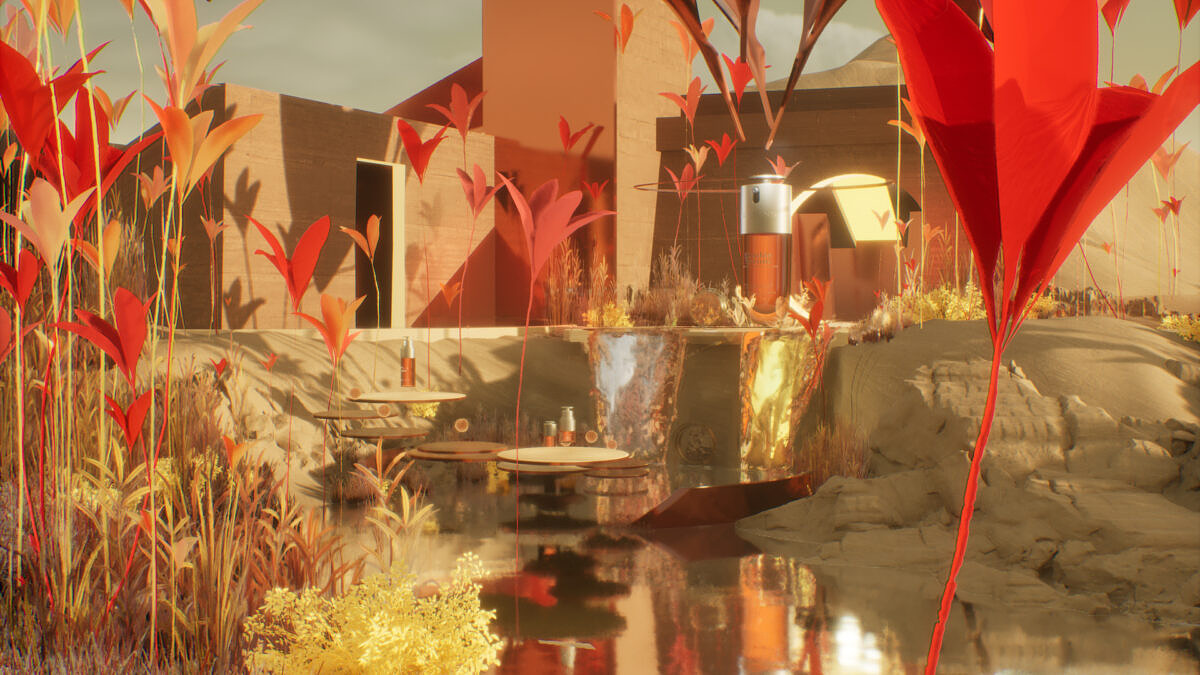 Immersive brand experience: Clarins campaign