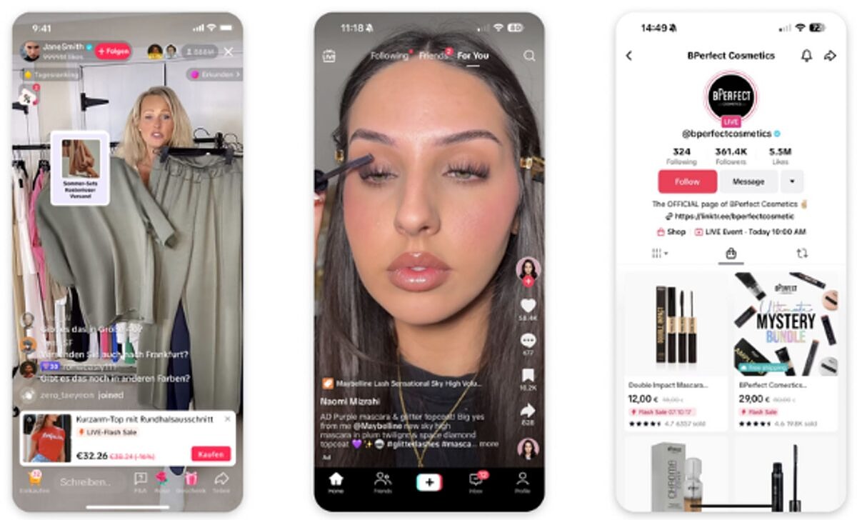 TikTok Shop als Beispiel für Social Commerce 