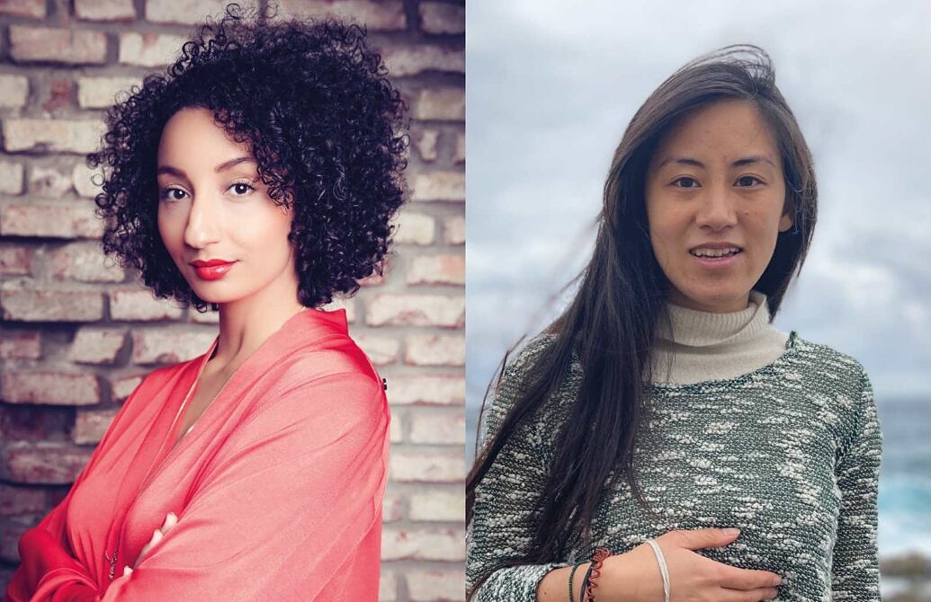 Sohaila und Yip im Talk mit unserem Host Alex Wunschel 