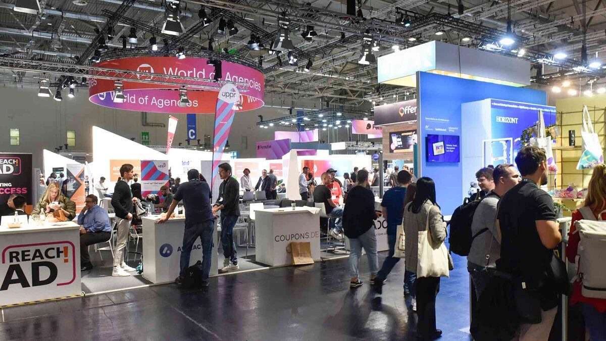 Blick in eine World der DMEXCO 2022