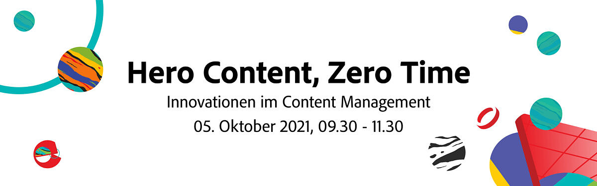 Hero Content, Zero Time by Adobe